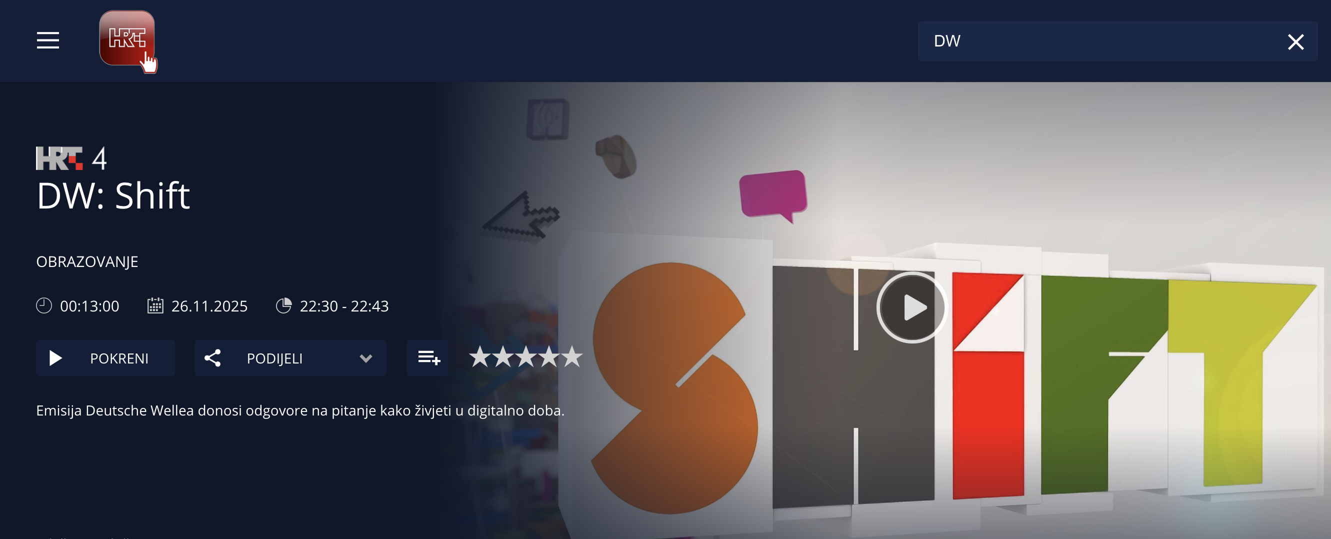 Pogledaj TV emisiju o životnim ugrozama za mlade u digitalnom dobu