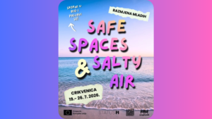 Prijavi se za razmjenu mladih Safe Spaces & Salty Air