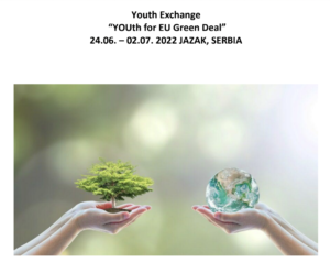 Razmjena mladih “YOUth for EU Green Deal”