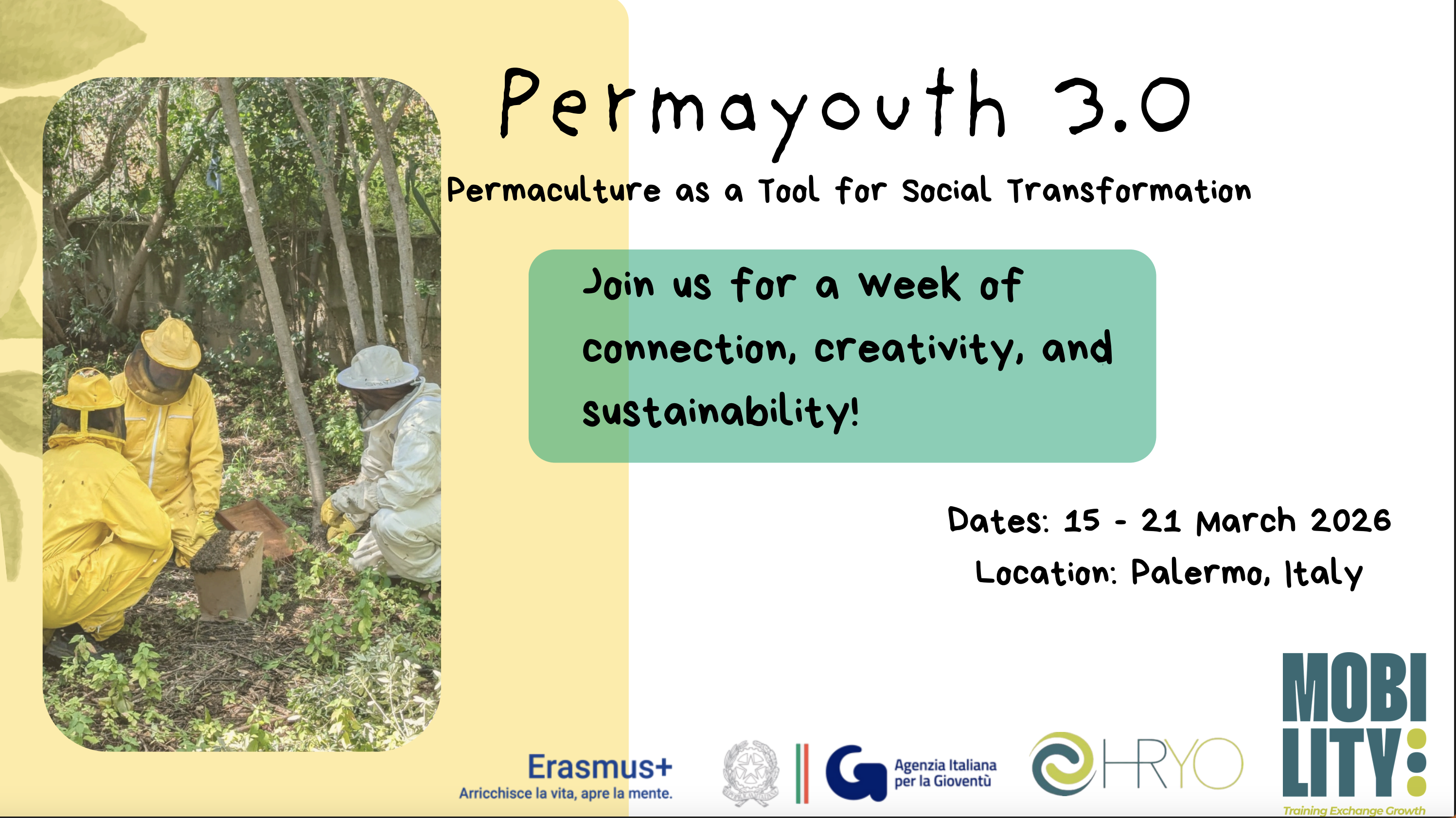E+ trening “Permayouth 3.0” te zove u Italiju!