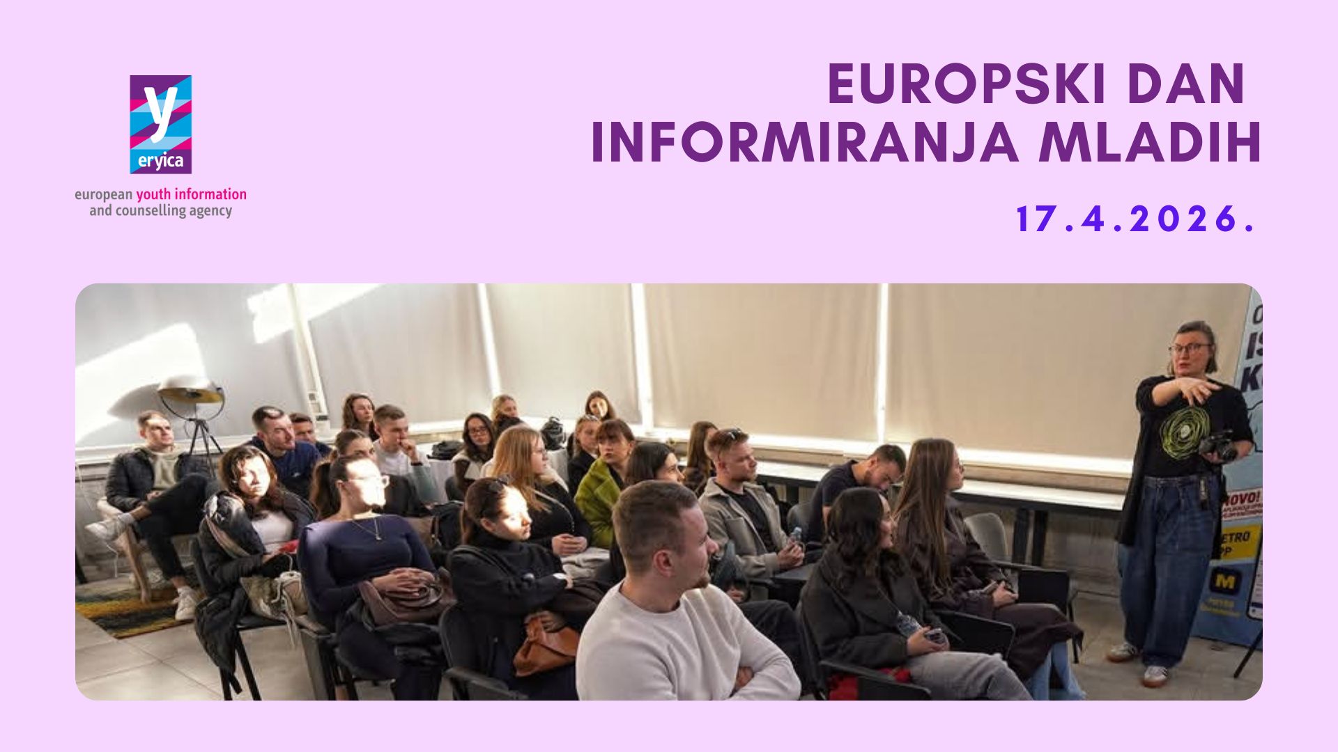 Slavimo Europski dan informiranja mladih jer kvalitetne informacije pomažu mladima donositi odluke o vlastitom putu