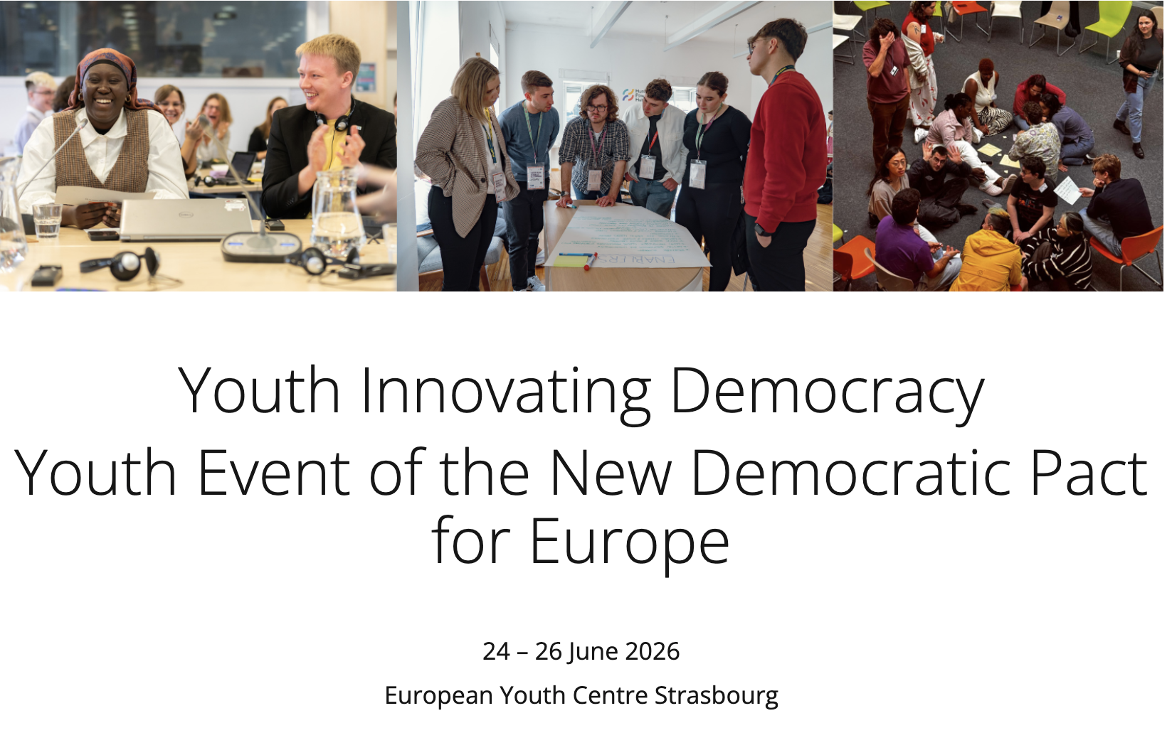 Tvoja prilika da mijenjaš Europu. Ideš u Strasbourg na European Youth Event?