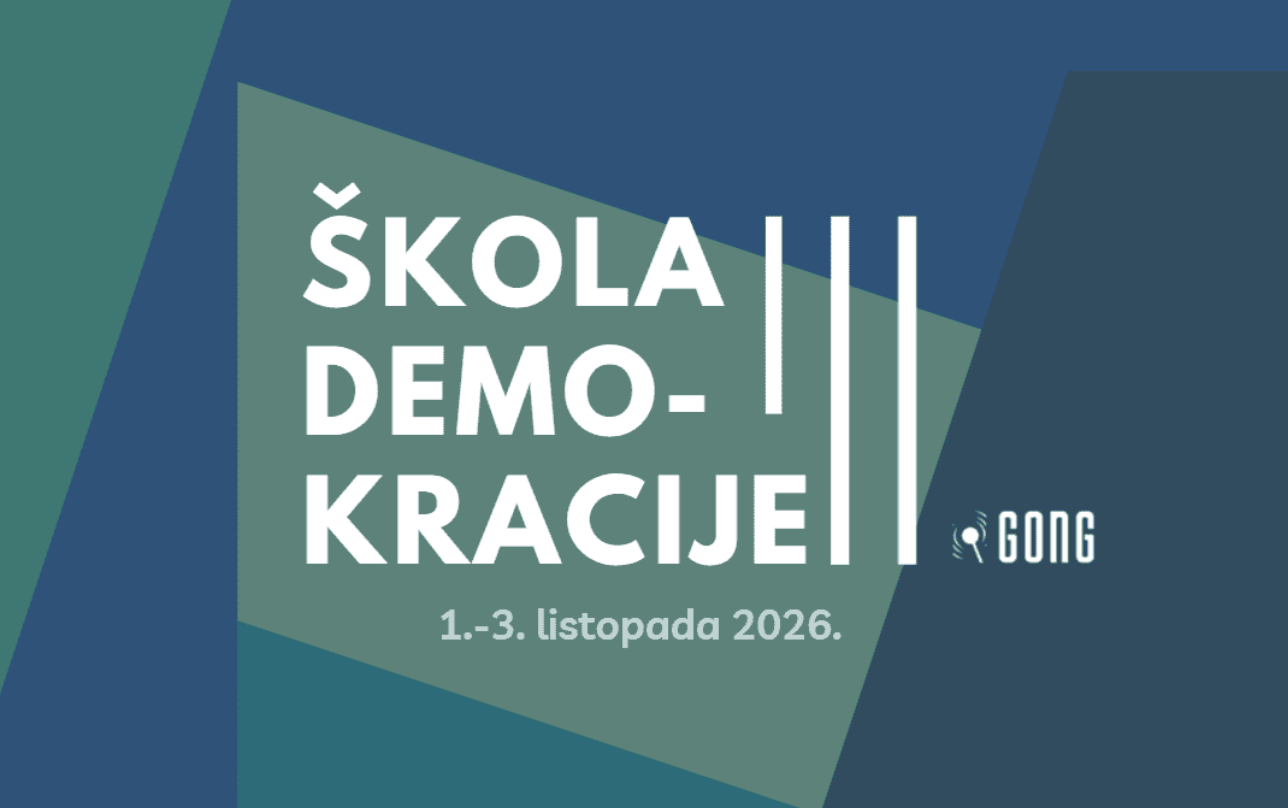 Prijavi se na četvrtu Gongovu školu demokracije