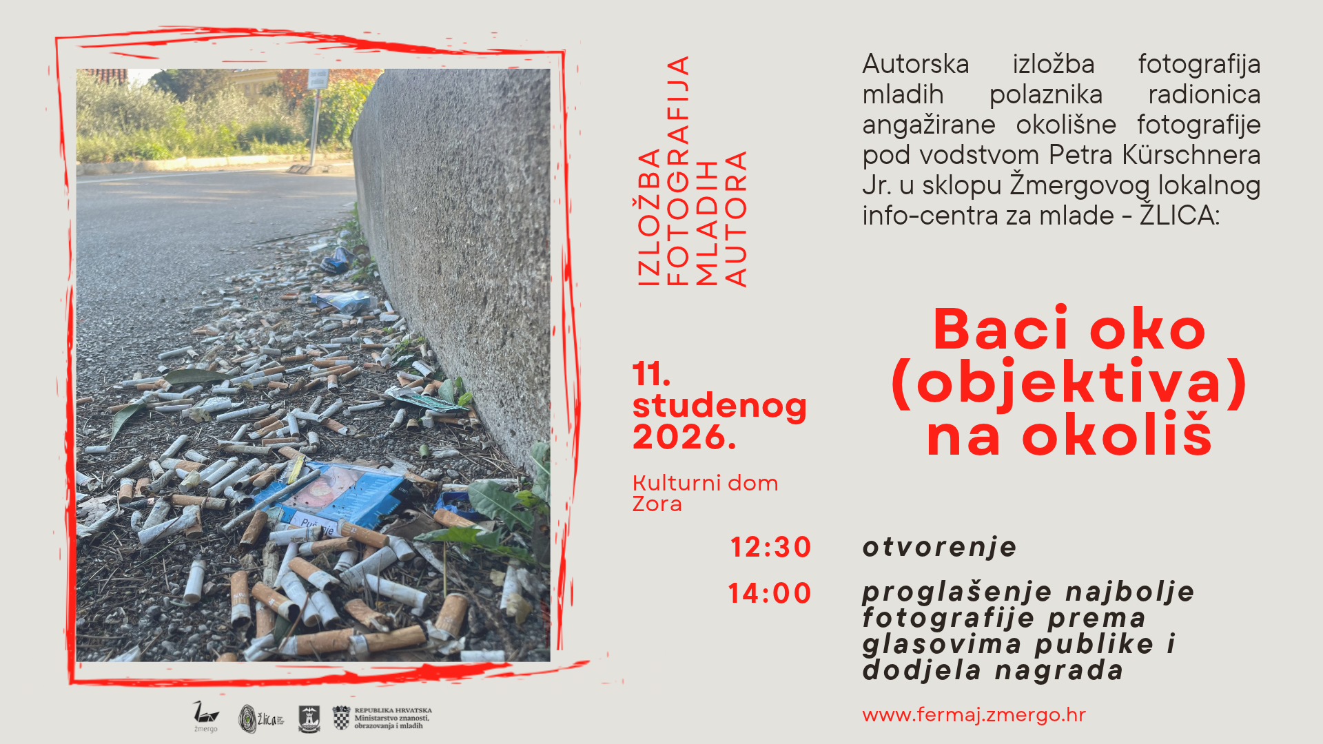 Izložba fotografija „Baci oko (objektiva) na okoliš”: Dođite i podržite opatijske srednjoškolce!